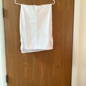 White Summer Pants Sz18p By Alfred Dunner